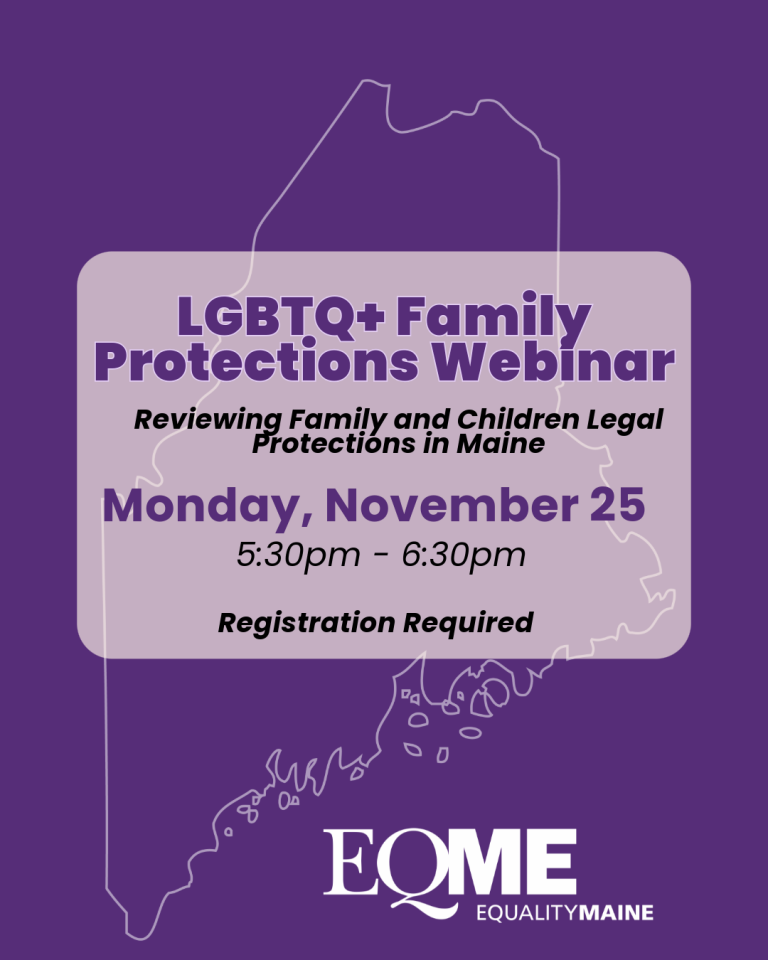 LGBTQ+ Family Protections Webinar